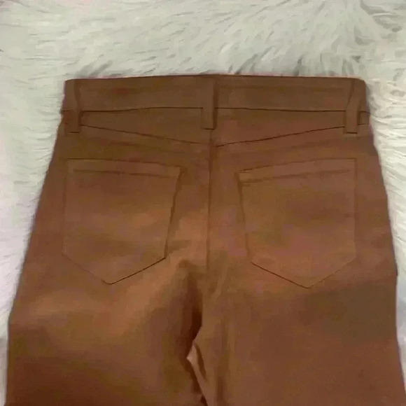 L'agence - Marguerite Coated High-Rise Skinny Jeans - Tan Sz 26 NWOT - Picture 13 of 15